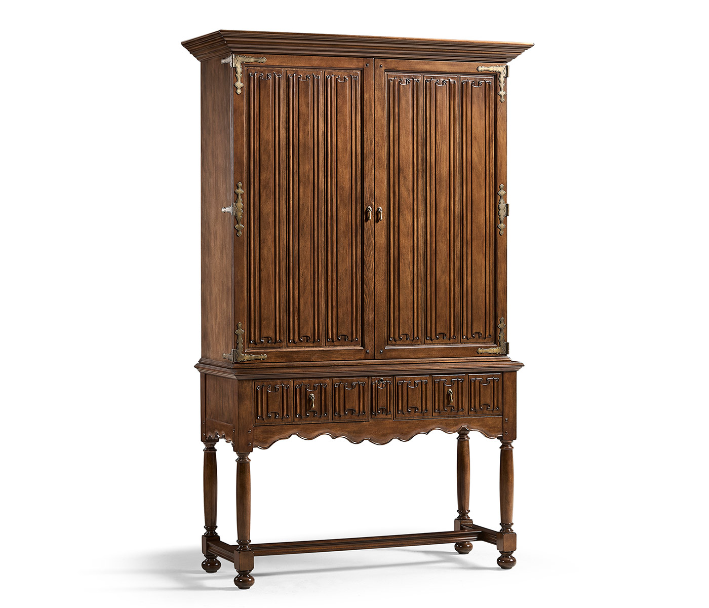 Smithfield Elizabethan Style  TV Cabinet