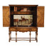 Burl Walnut & Seaweed TV Cabinet