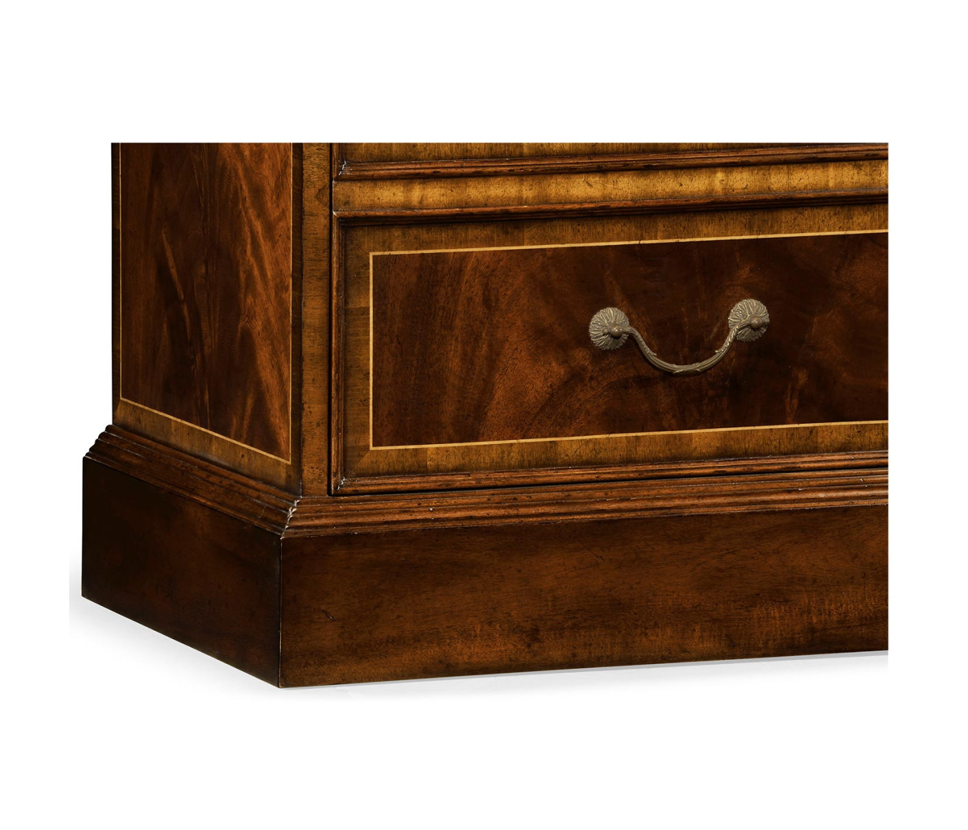 Mahogany Office Chest of Drawers with Hanging File Storage