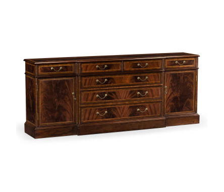 Mahogany Office Sideboard with Hanging File Storage