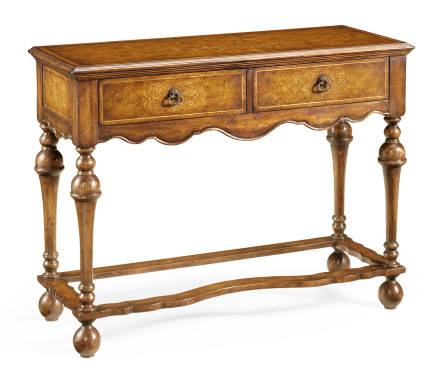 Small Seaweed marquetry Console