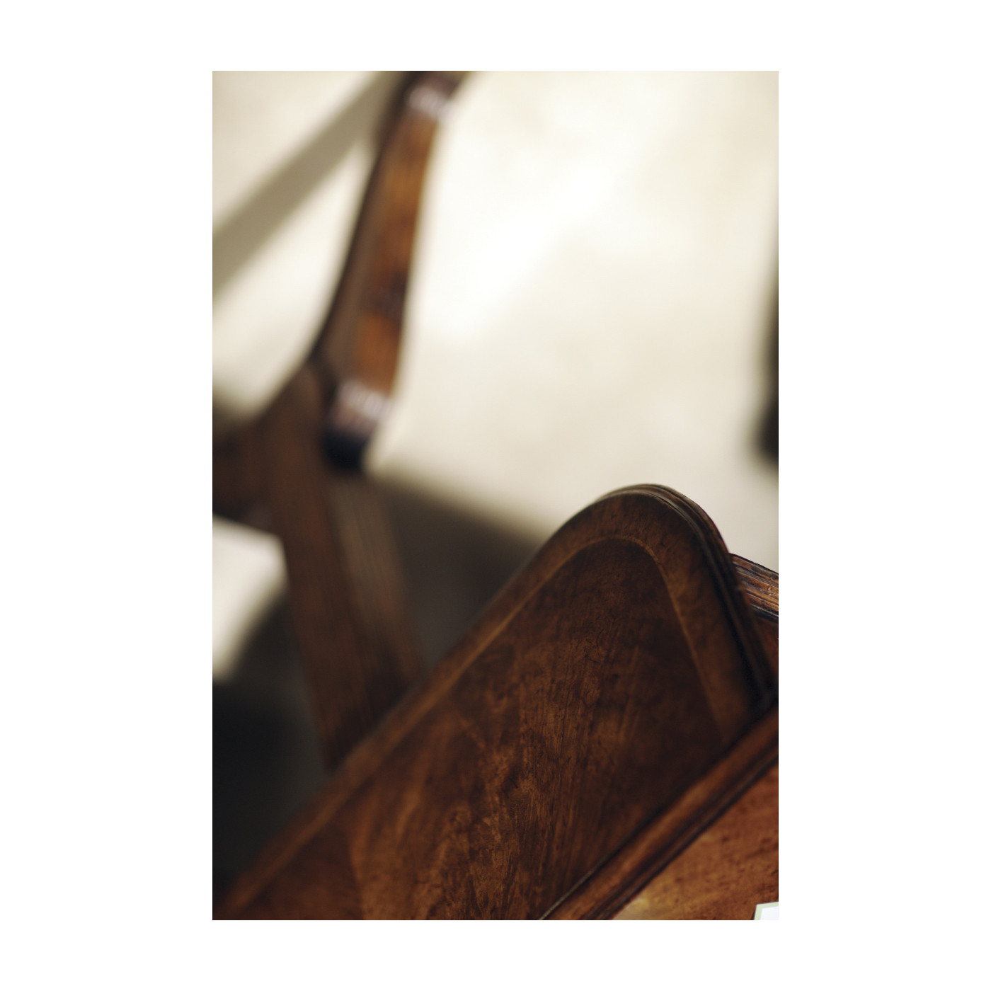 Regency Mahogany Folding Coffee Table