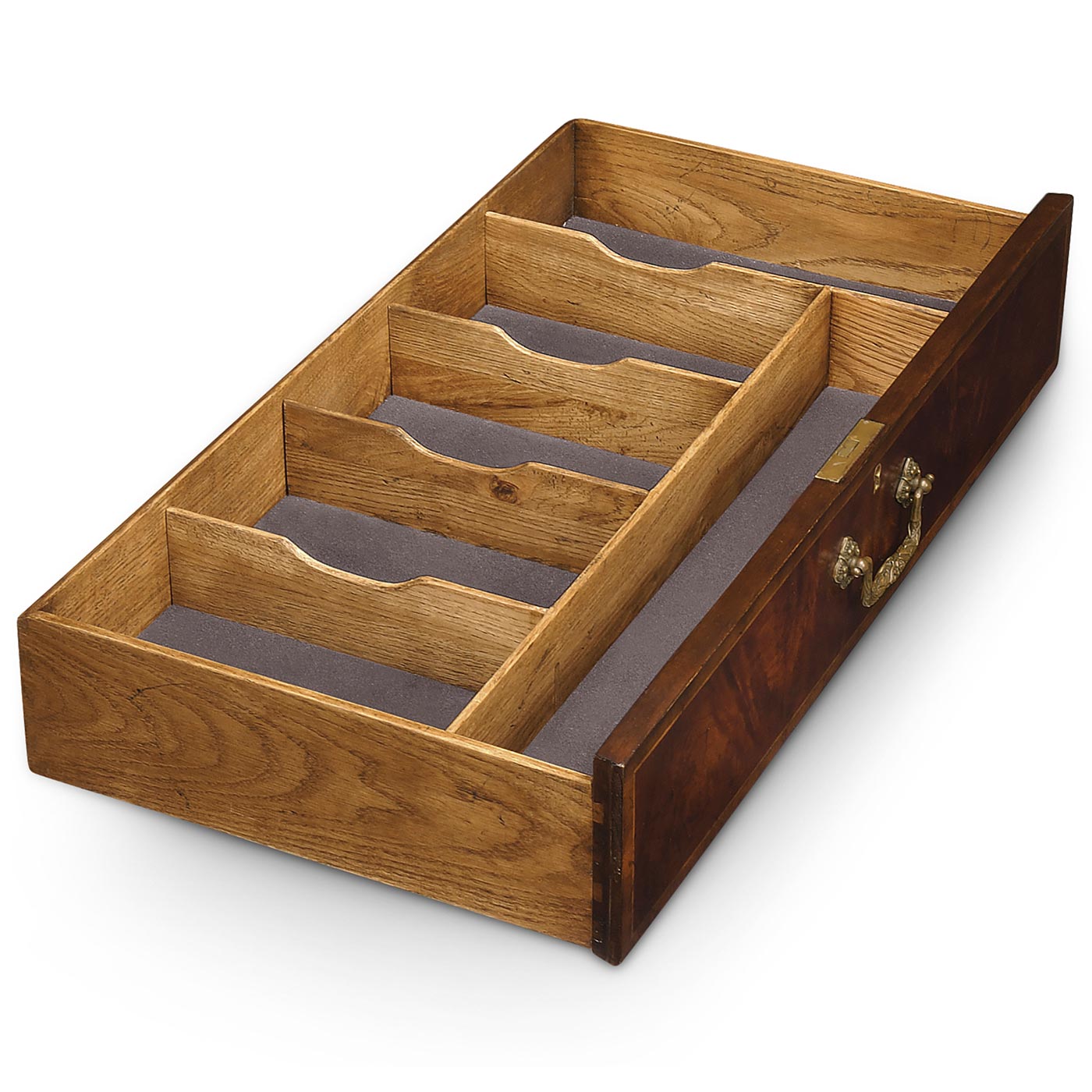 Mahogany Sideboard with Shallow Curved Doors