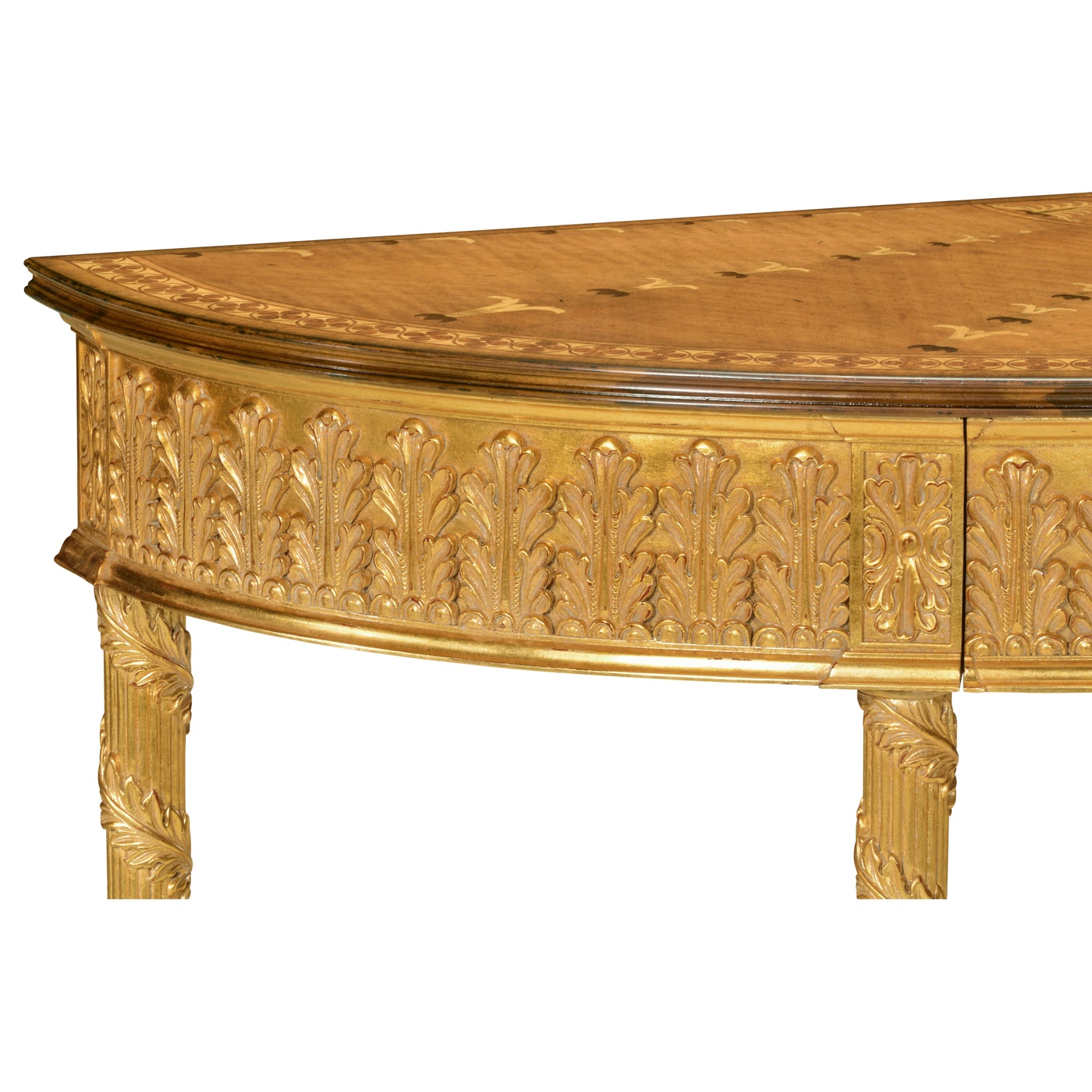 Gilded Console with Shelf (Large)