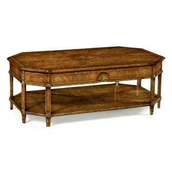Starburst walnut coffee table (Large)