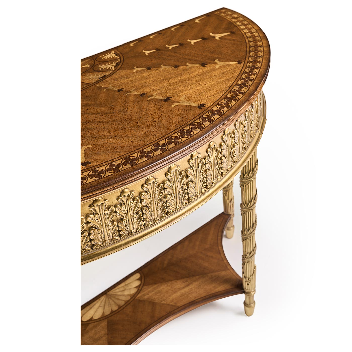 Small Gilded Console