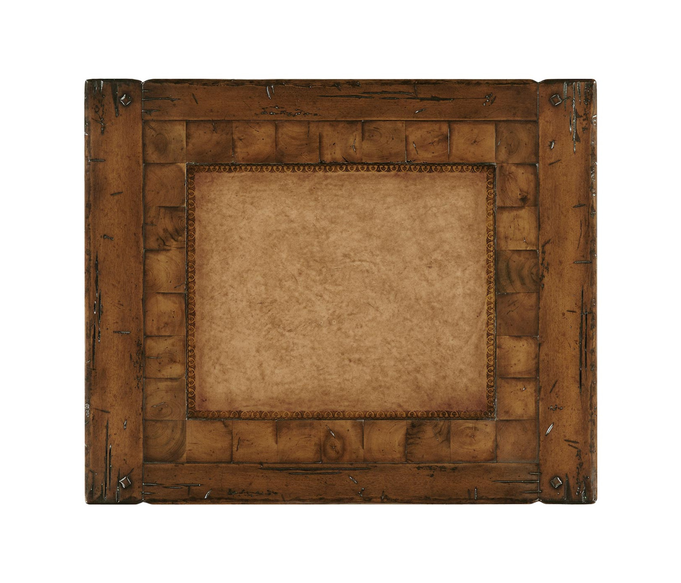 Country Walnut & Oyster Side Table