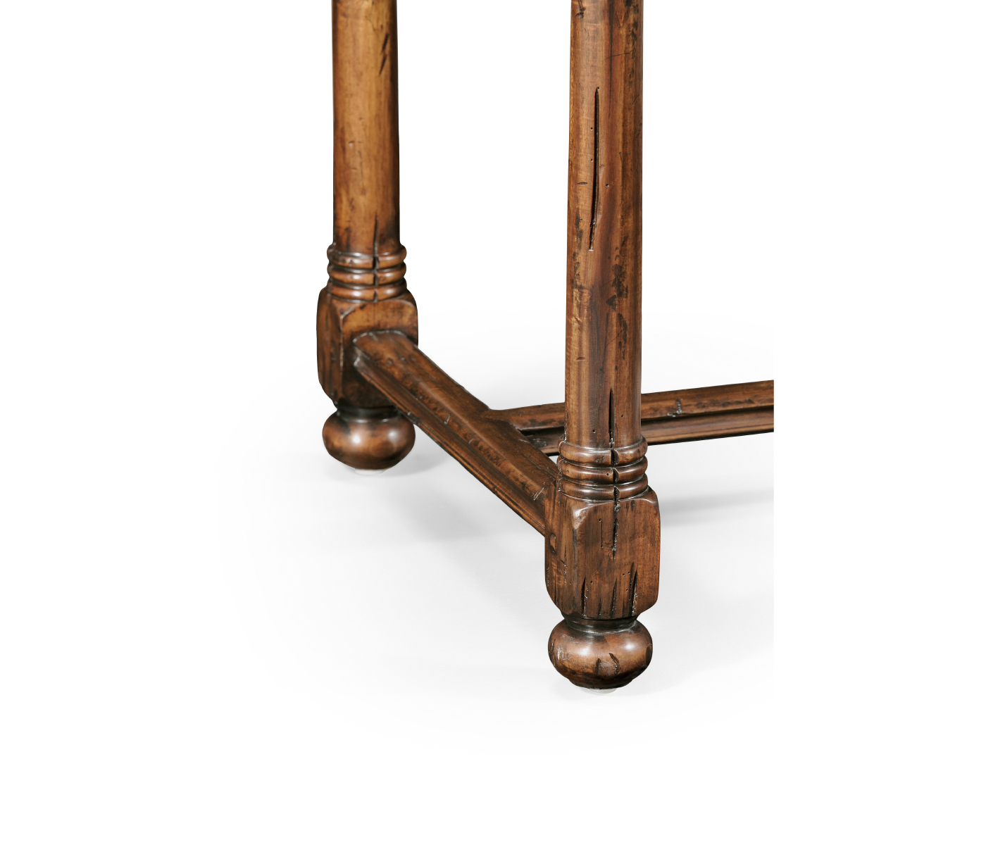 Country Walnut & Oyster Side Table