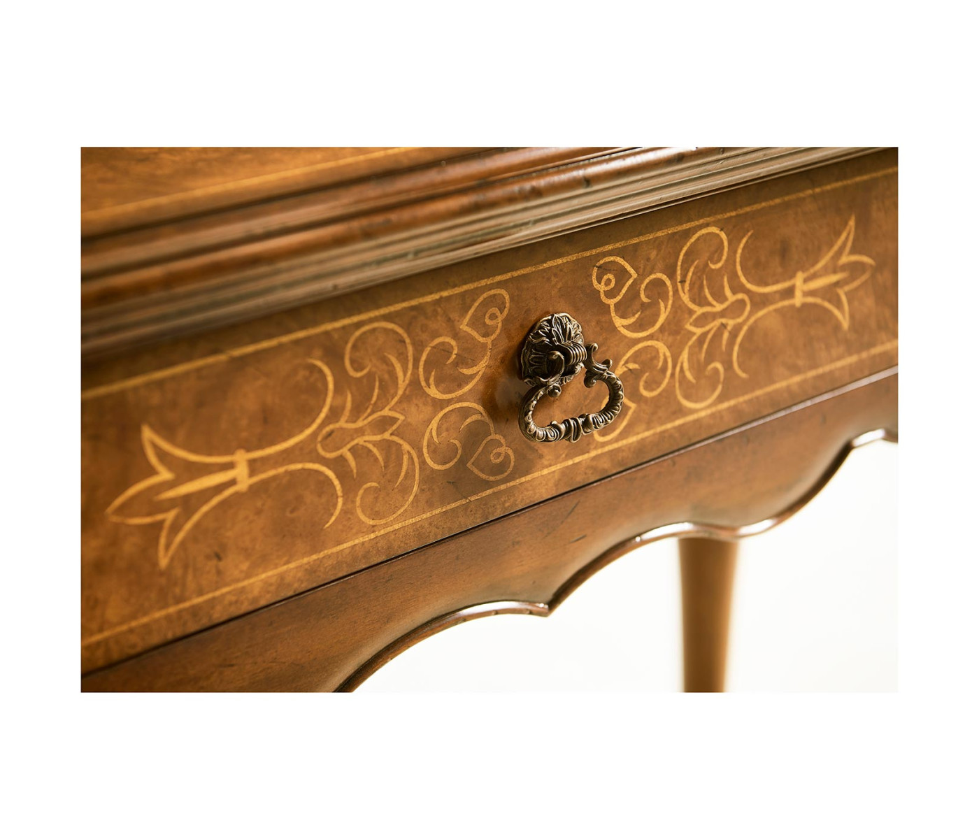 Seaweed marquetry console