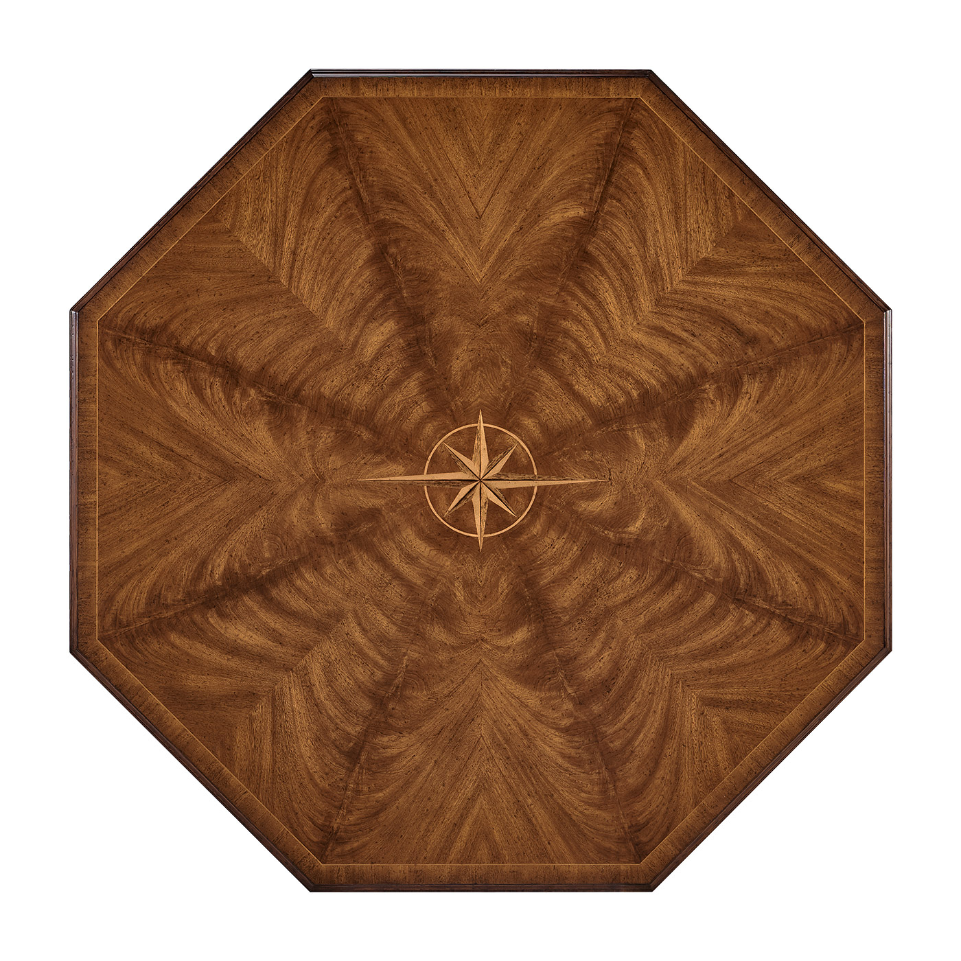 Starburst octagonal coffee table