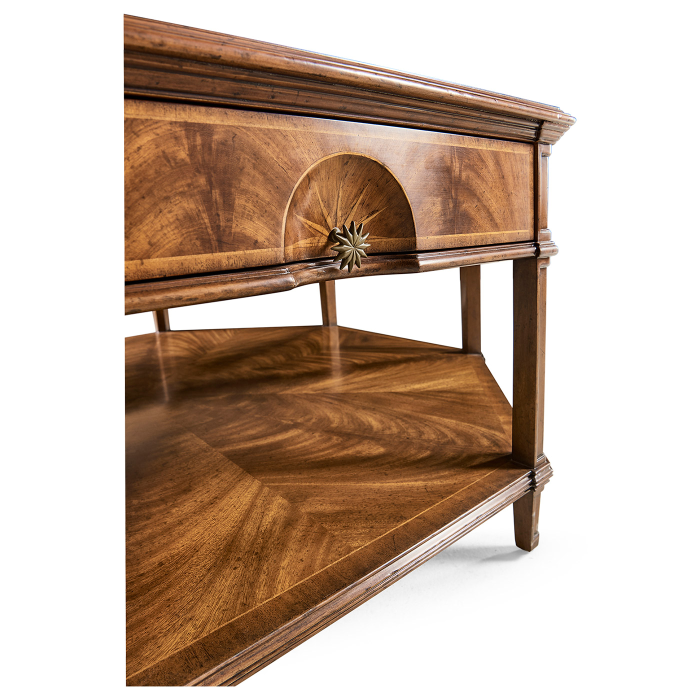 Starburst octagonal coffee table