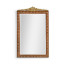 Louis XVI Style inlaid & gilded rectangular mirror