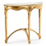 Art Nouveau gilded console
