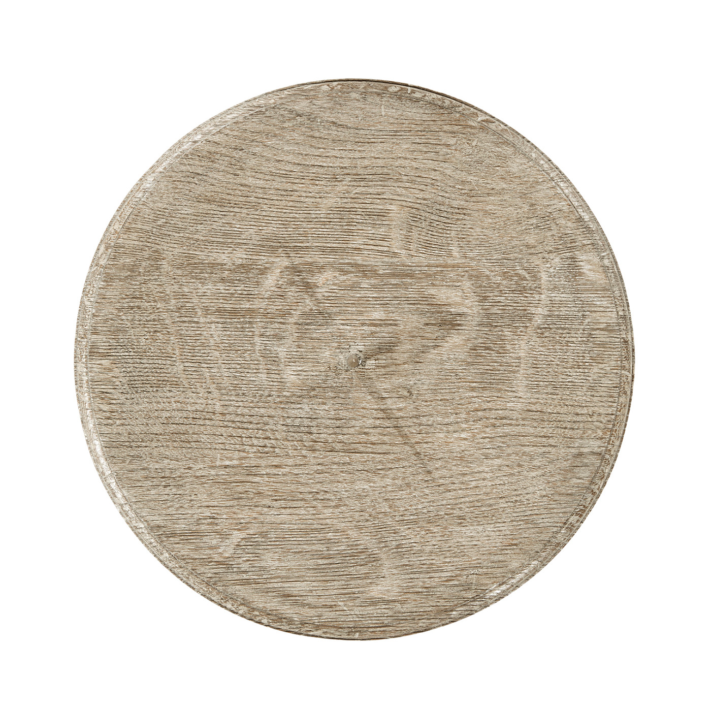 Baroque Style Grey Oak Candlestand