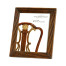 Walnut Ribbed Picture Frame (8
