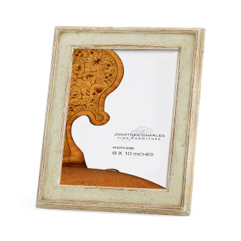 Painted Rub-Through Picture Frame (8