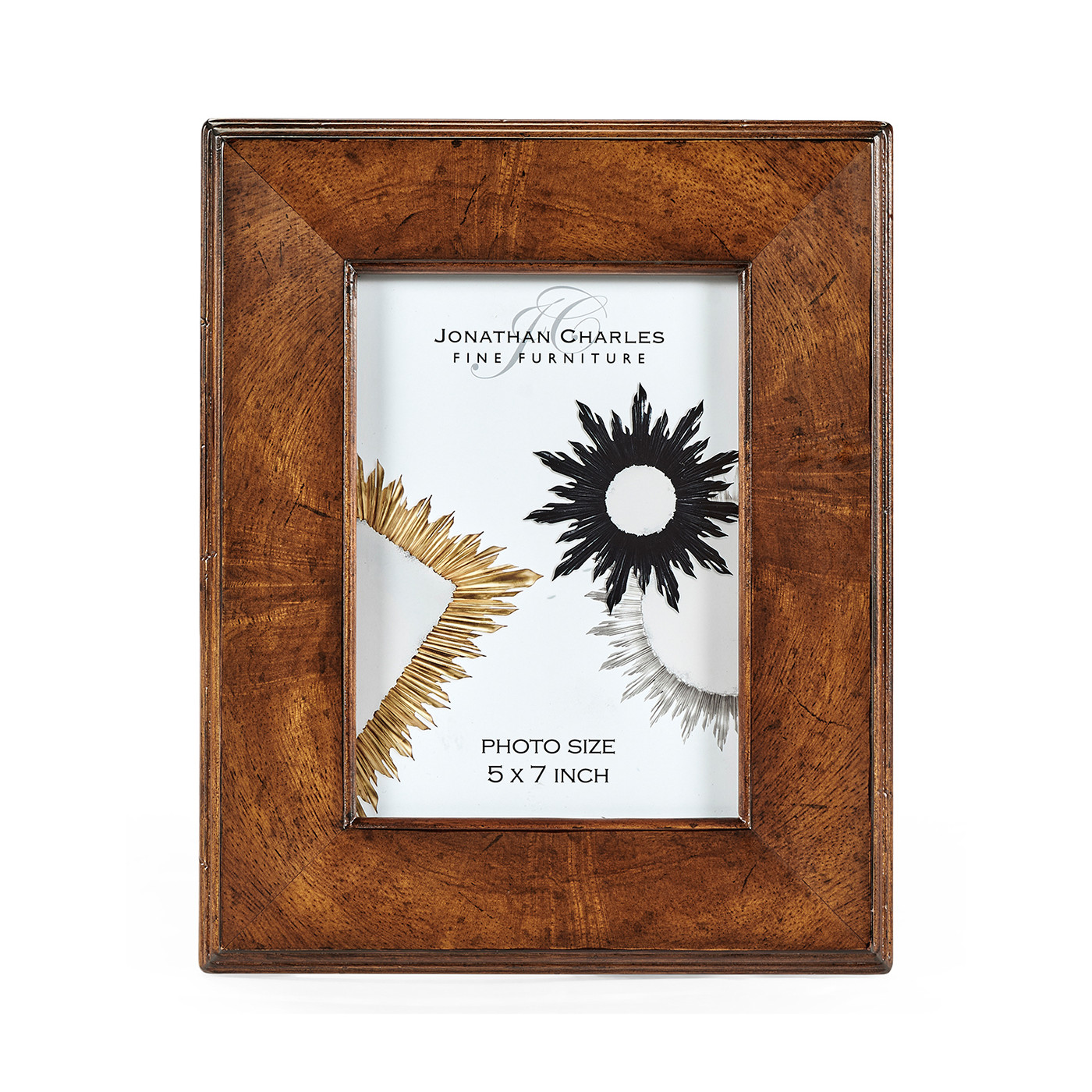 Stepped Crotch Walnut Picture Frame (5