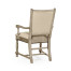 Distressed Grey Oak Country Arm Chair