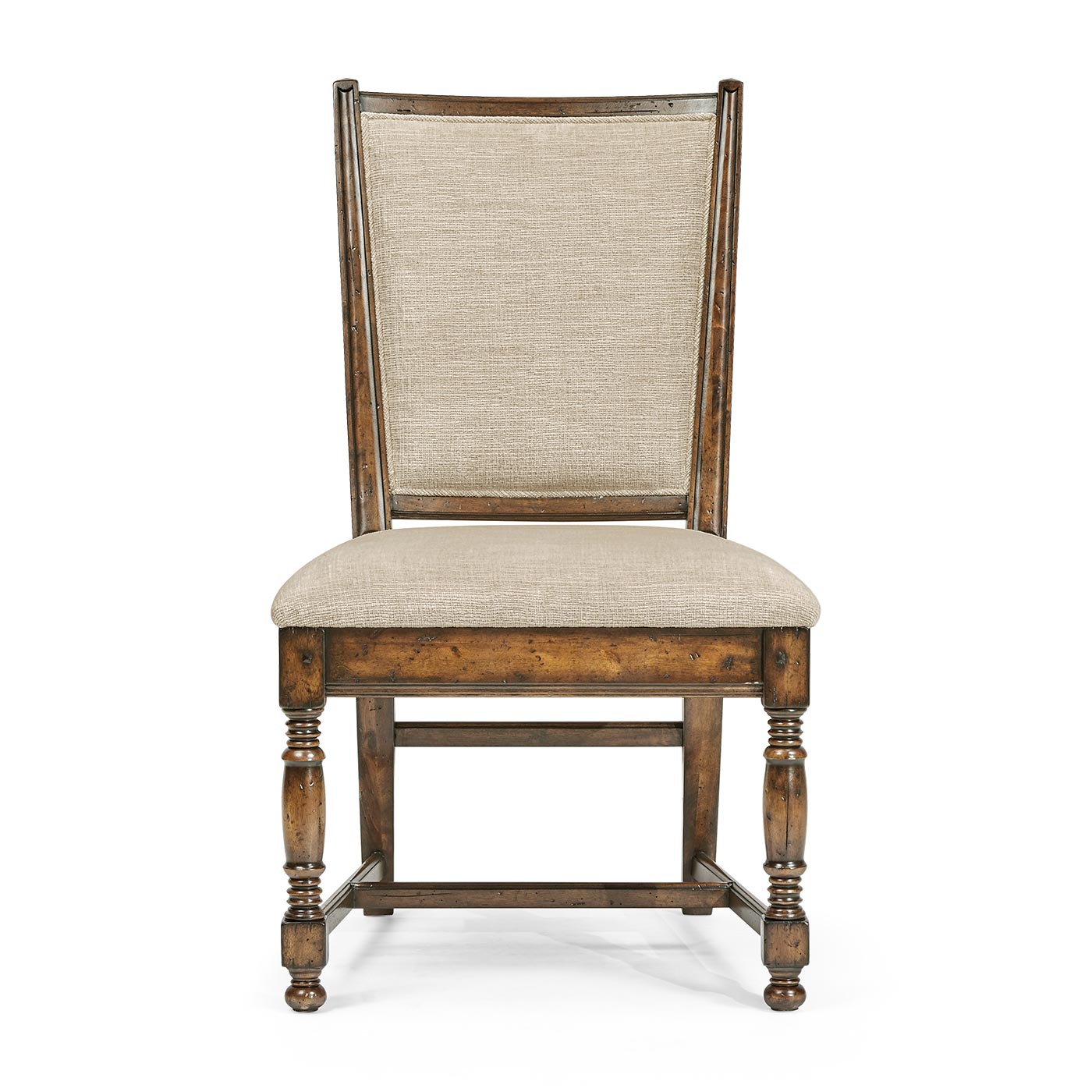 Distressed Country Golden Ale Side Chair