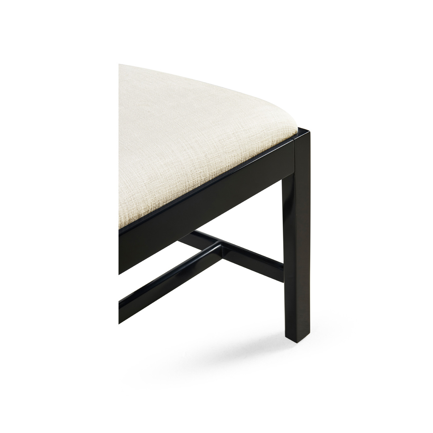 Spark Chippendale Black Side Chair