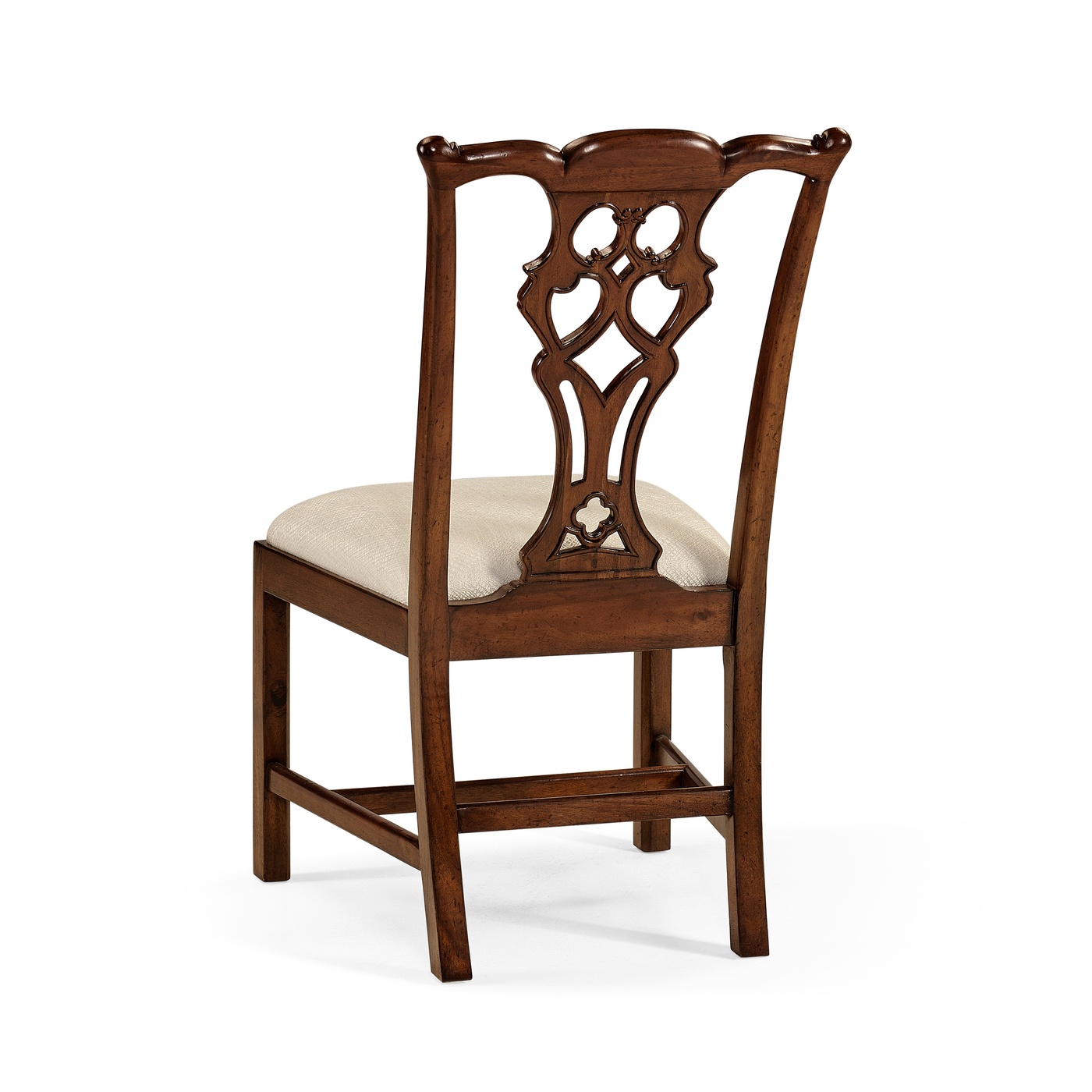 Buckingham Chippendale Antique Mahogany Side Chair