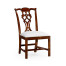 Buckingham Chippendale Antique Mahogany Side Chair