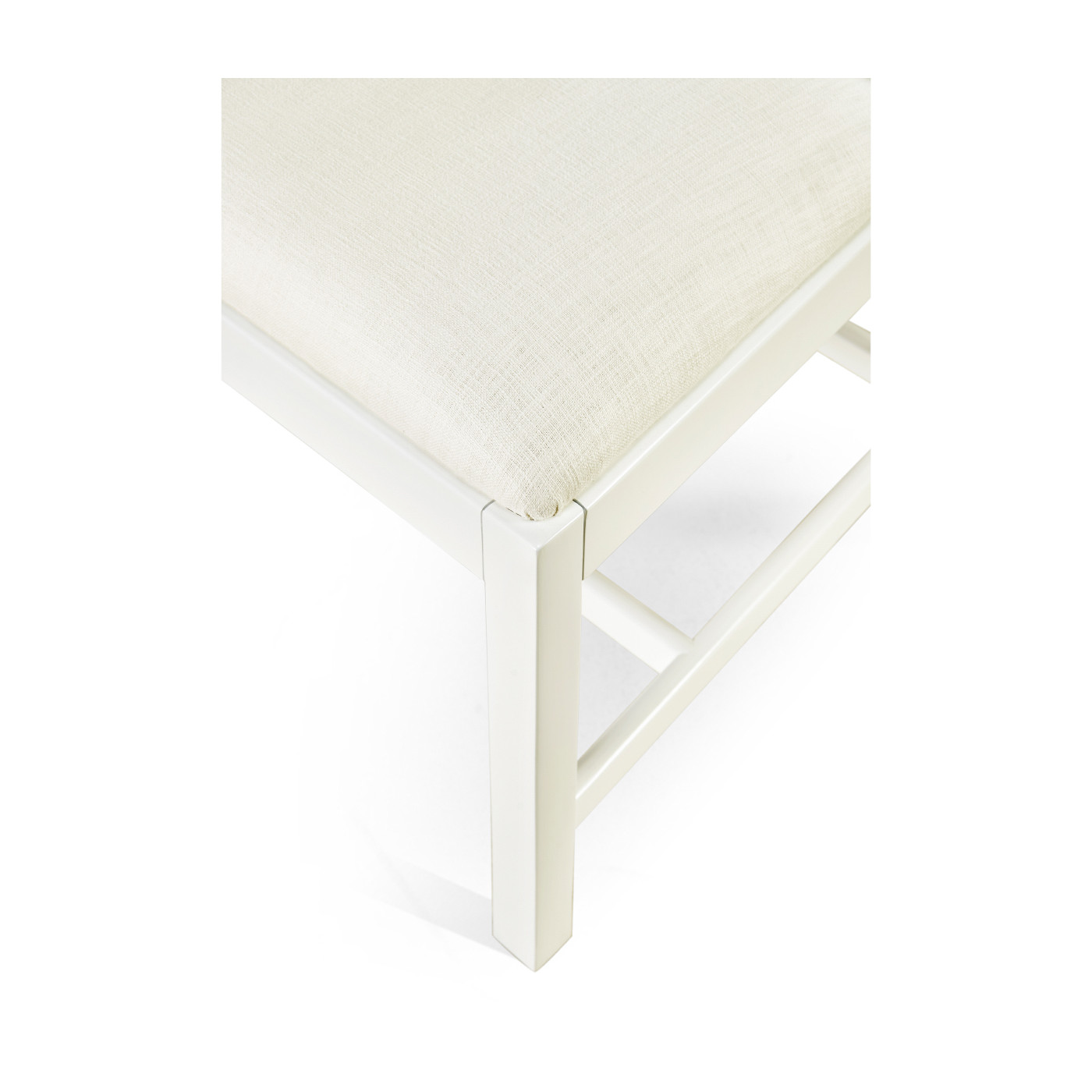 Spark Chippendale White Side Chair