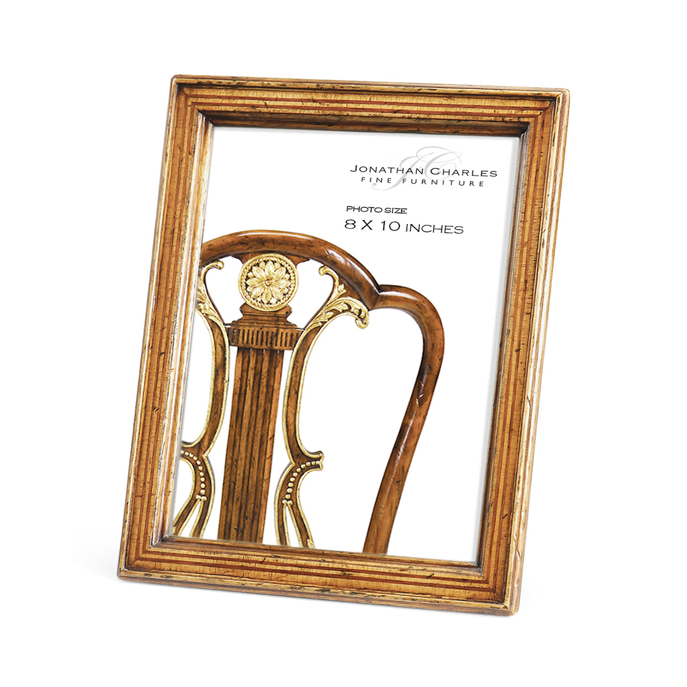 Satinwood Ribbed Picture Frame (8