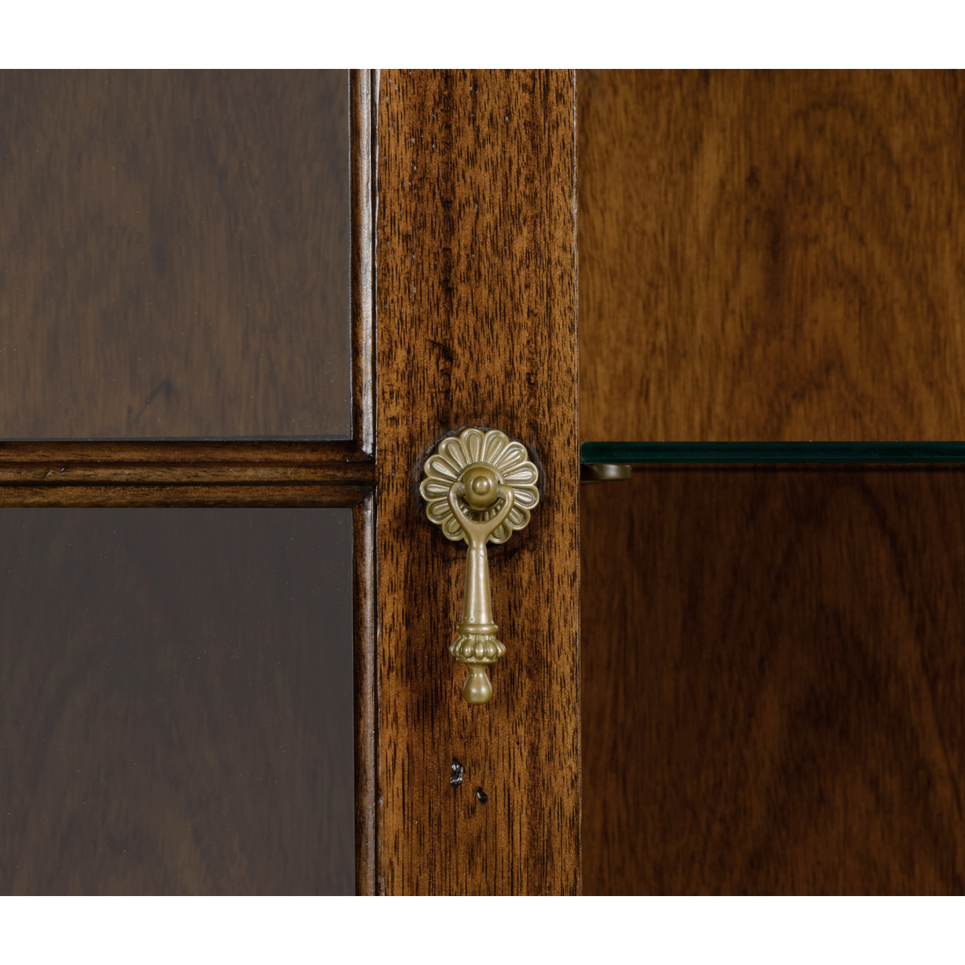 Walnut dresser for drinks storage