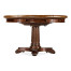 Mahogany Round Poker Table