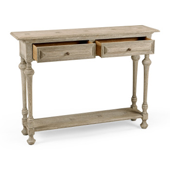 Elizabethan Style Dark Oak Console Small