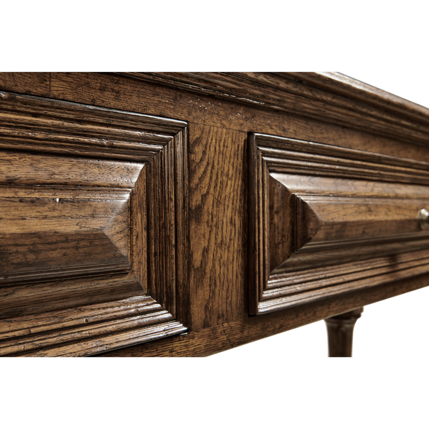 Small Elizabethan Style Dark Oak Console