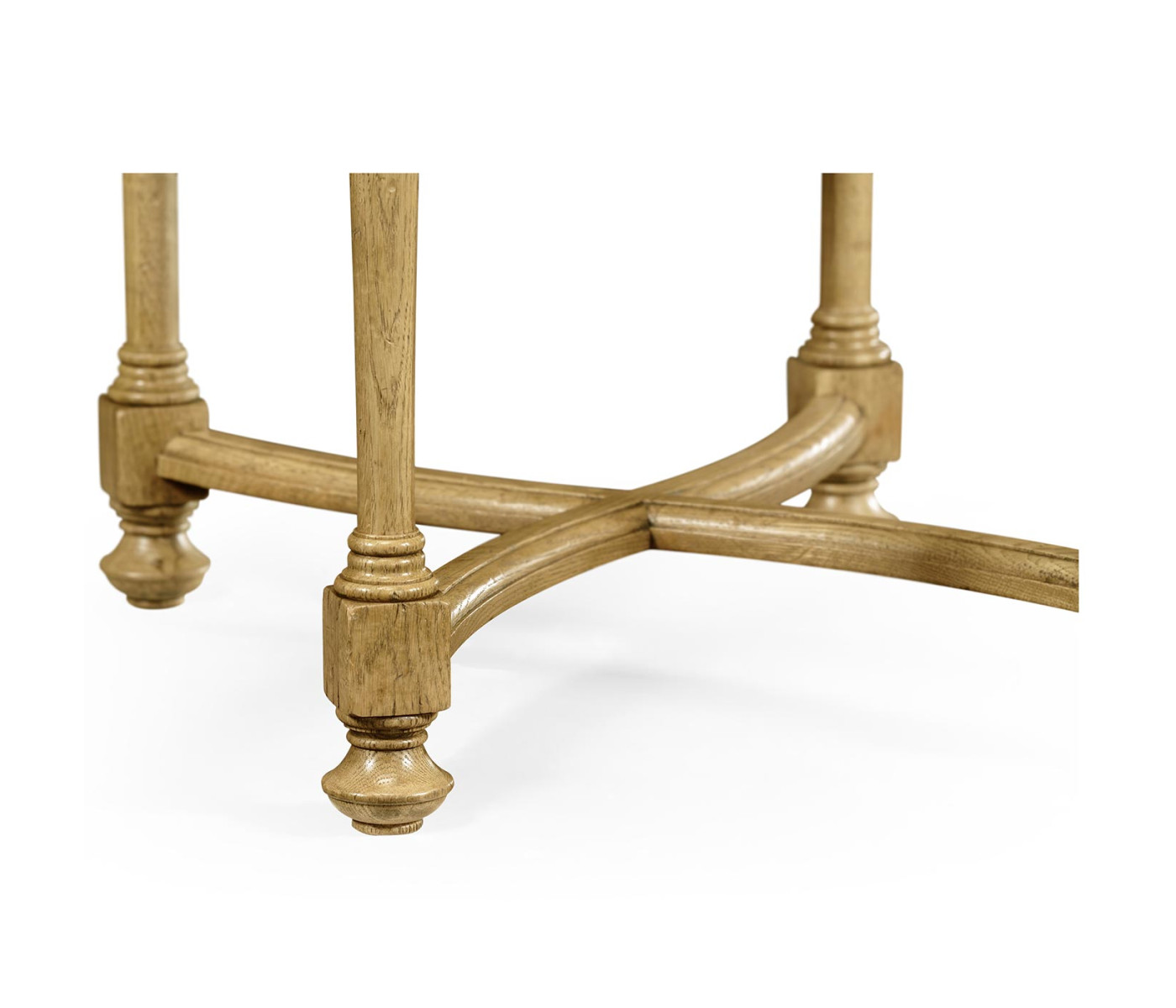 Elizabethan Style Natural Oak Square Side Table