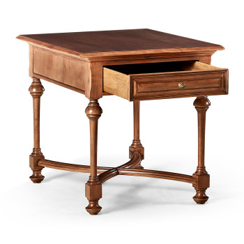 Elizabethan Style Square Side Table