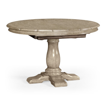 Extending Grey Oak Country Table 48