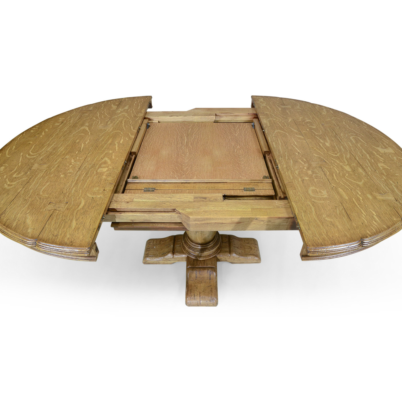 Extending Natural Oak Country Table 48