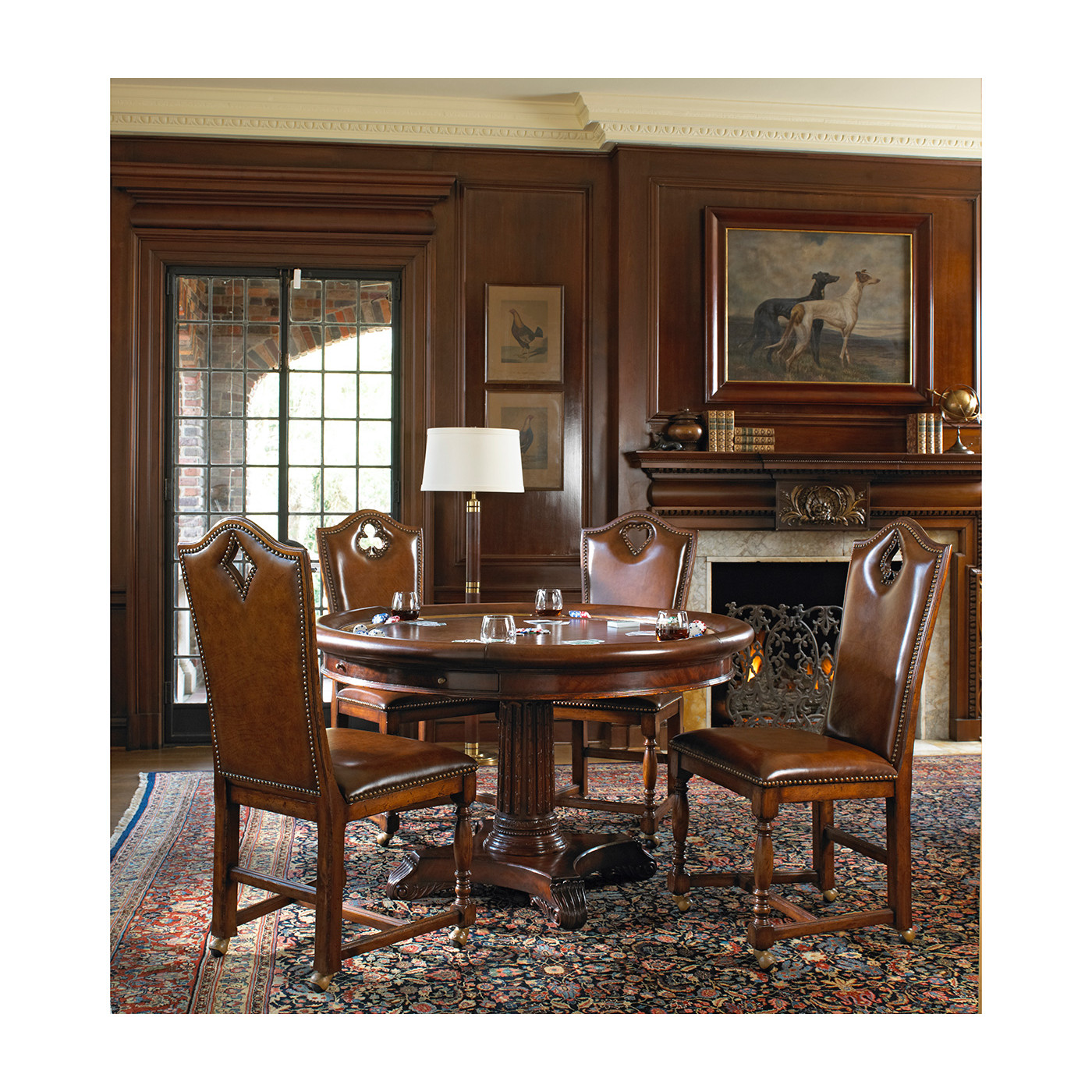 High Back Playing Card 