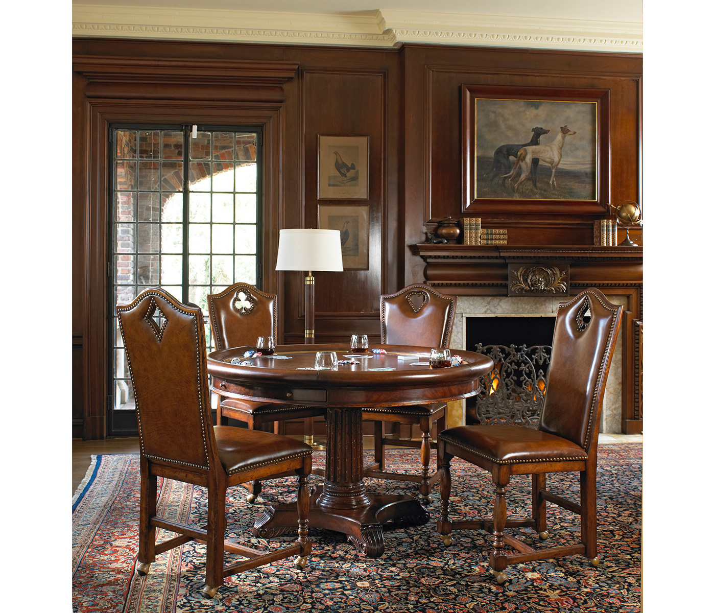 High Back Playing Card 