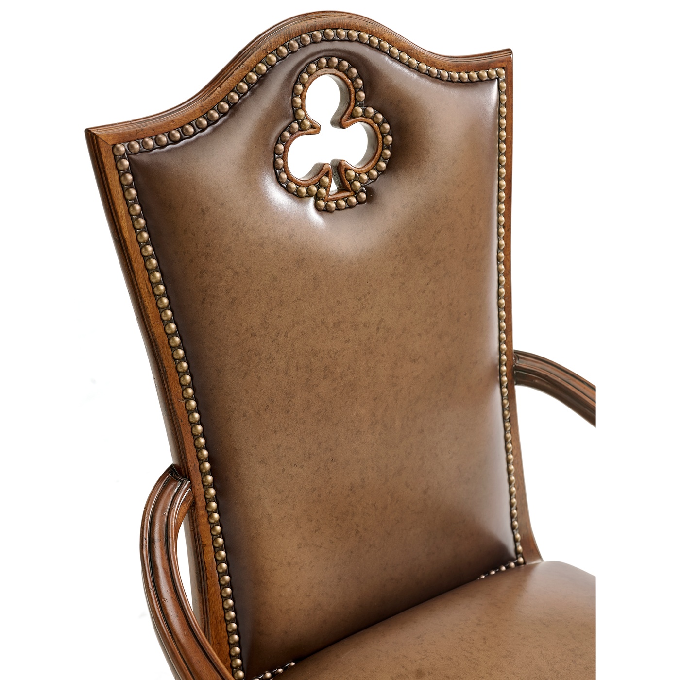 High Back Playing Card "Club" Arm Chair