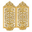 Pair gilded Renaissance style panels (Short)