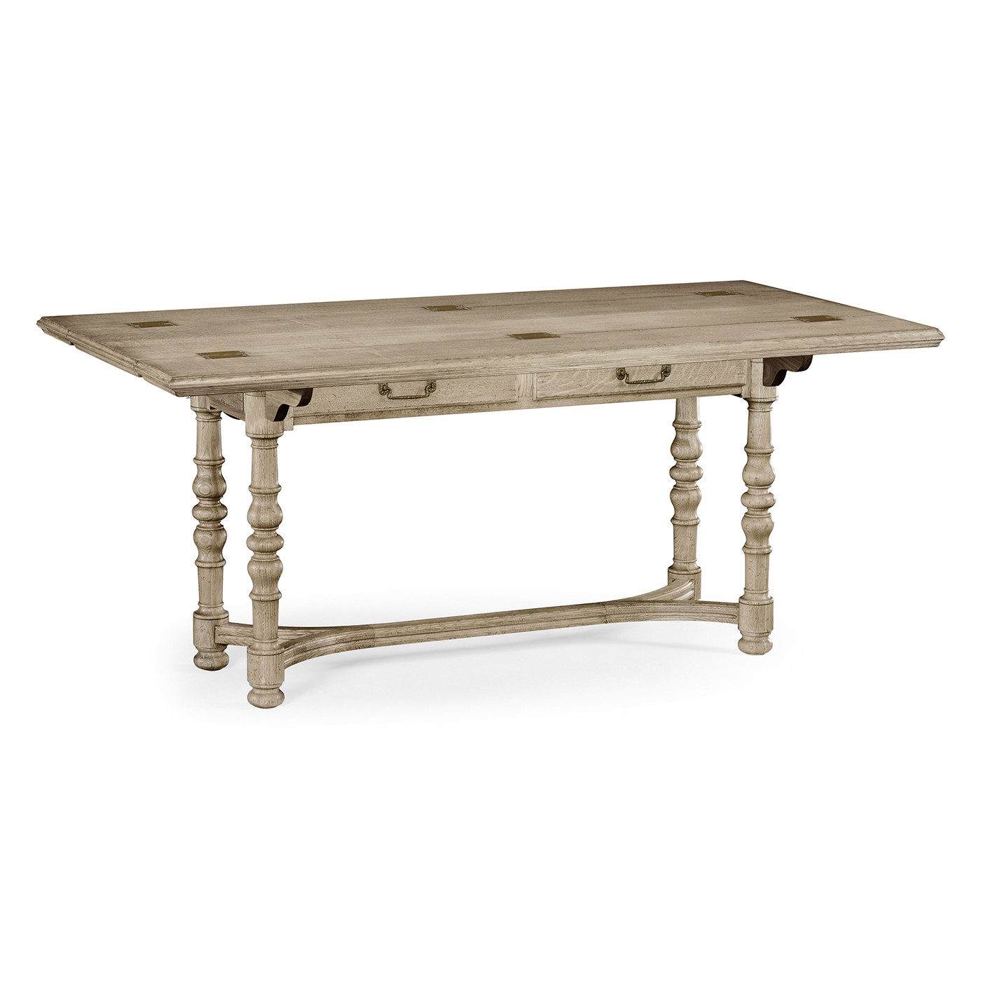 Grey Oak Hunt Table