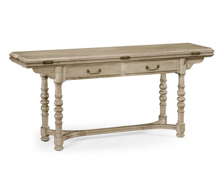Grey Oak Hunt Table