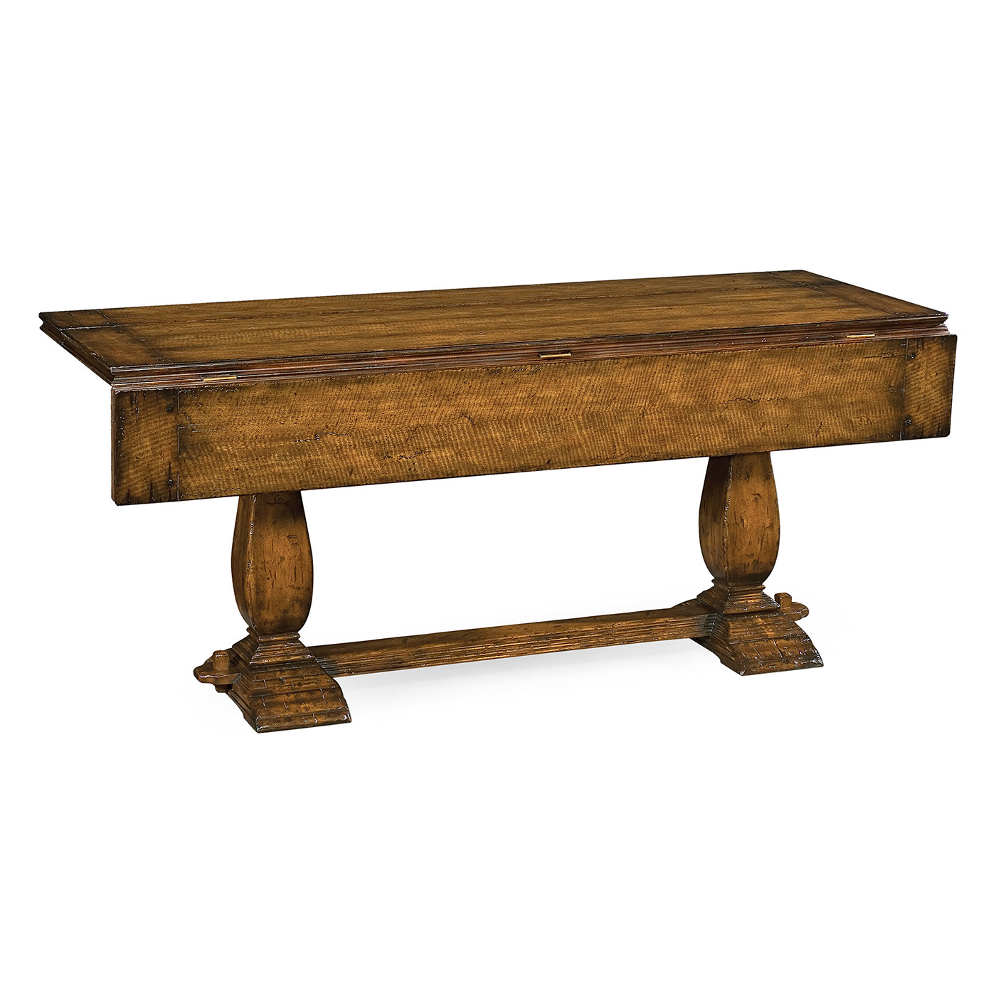 Figured Walnut Hunt Table 72