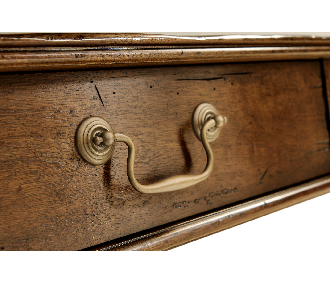 Walnut Oyster Parquet Console