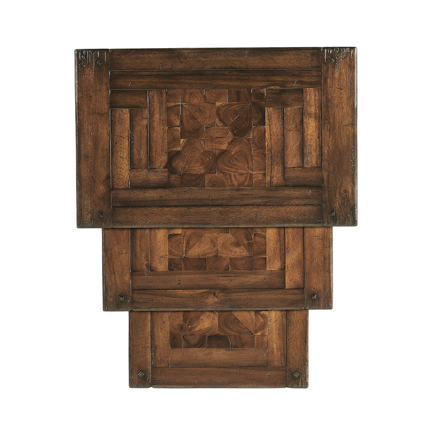 Nest of Three Country Oyster Tables