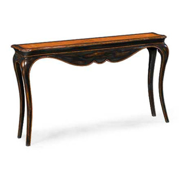 Black & cherry console