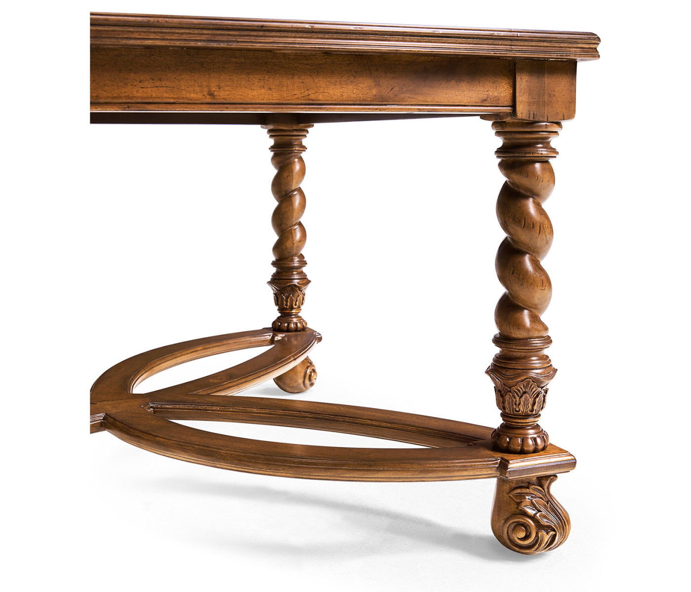 Rectangular oyster & églomisé coffee table