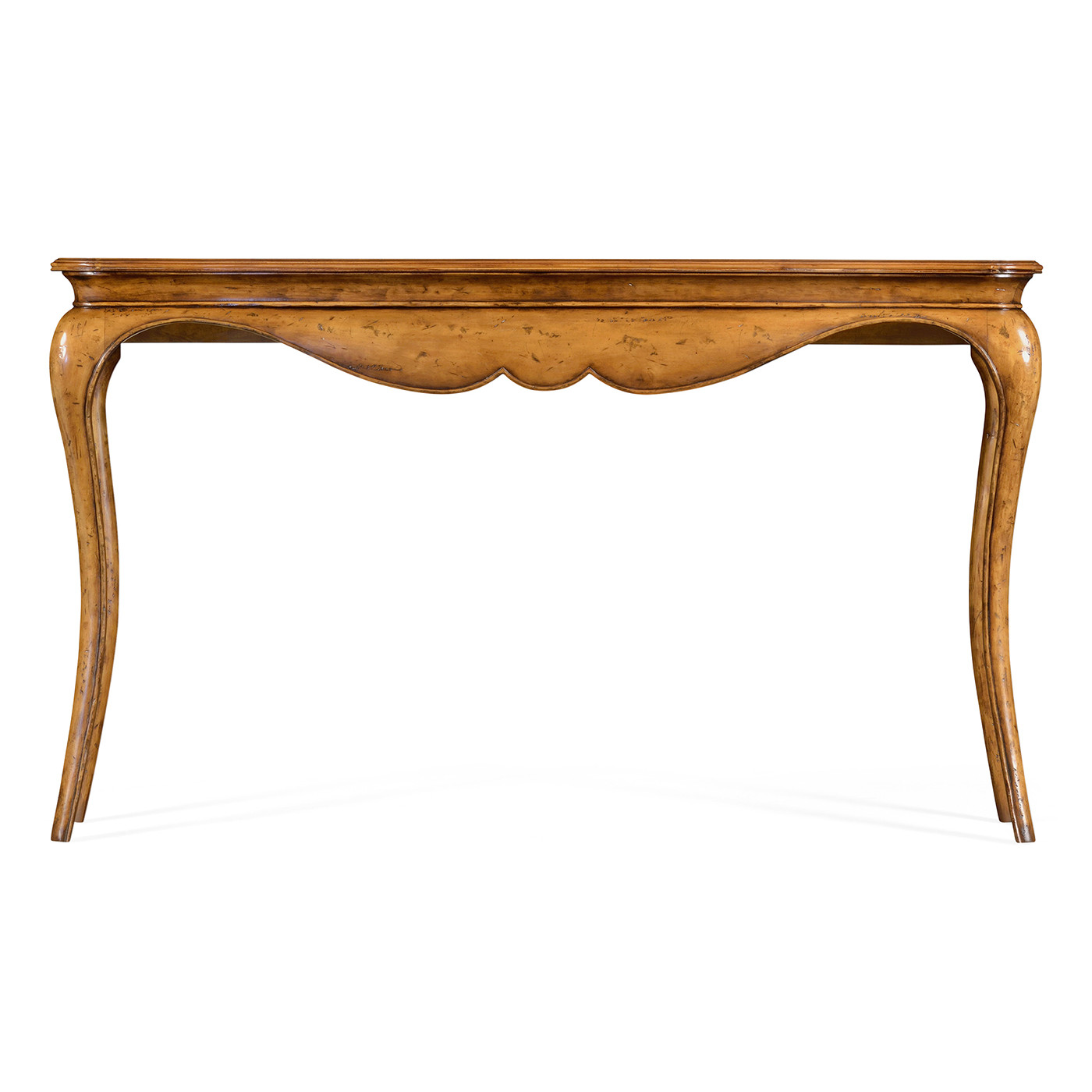 Painted flower console