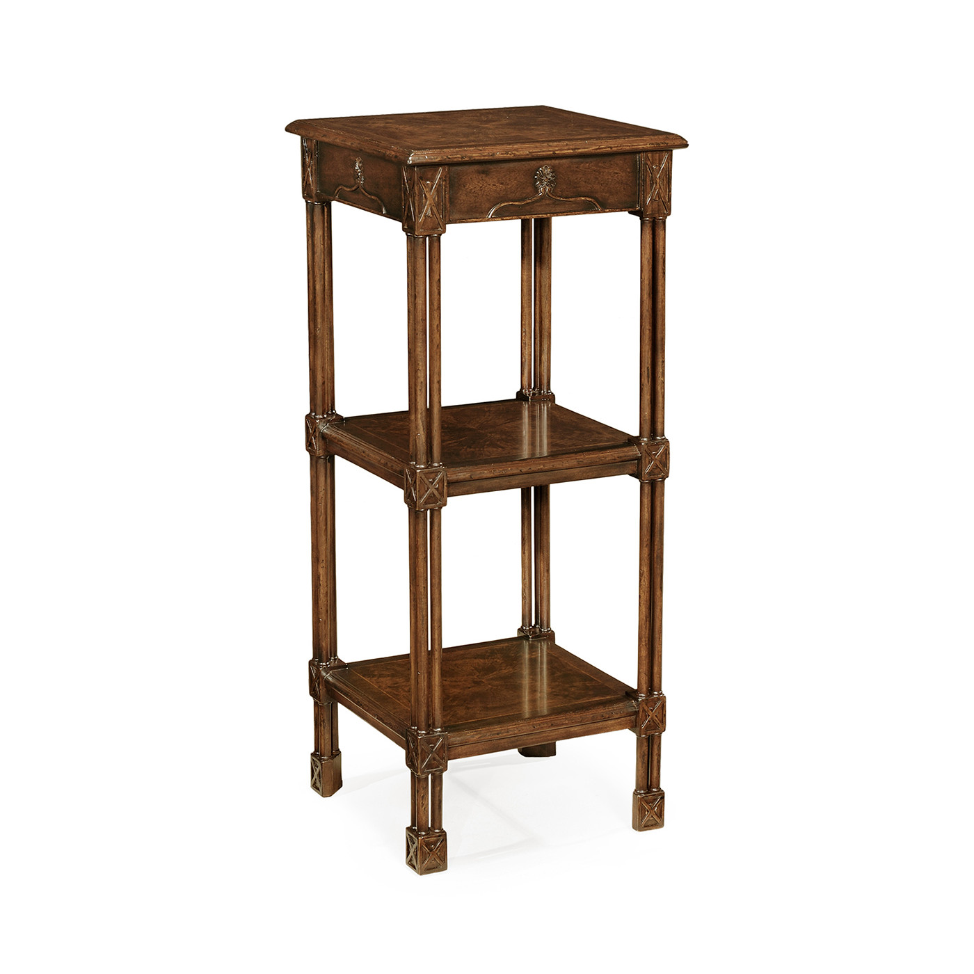 Chippendale Gothic Three-Tier Étagère