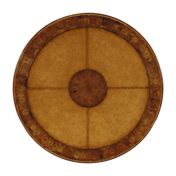 Leather & Oyster Centre Table